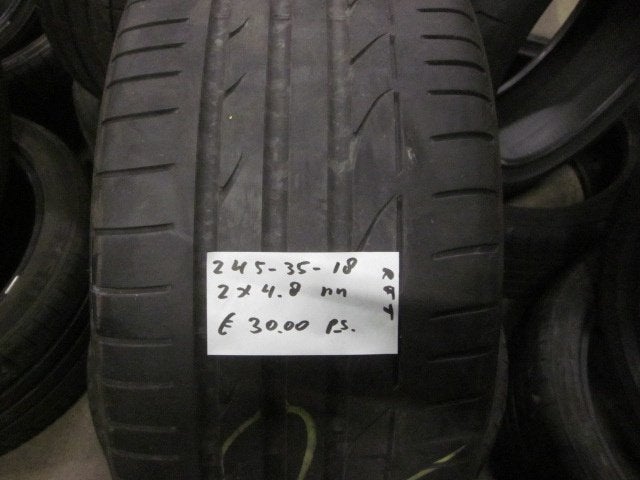 245 35 18 Bridgestone Potenza S001 RFT zomerbanden, 18 inch, Ophalen of Verzenden, Band(en), Personenwagen