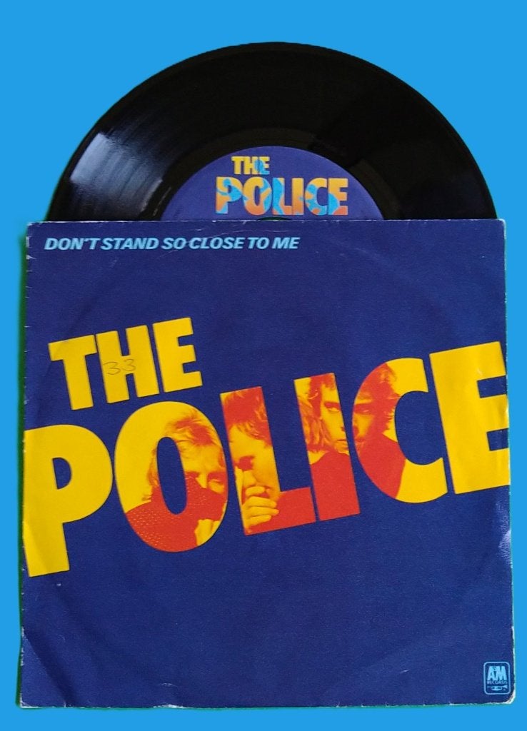 The Police - Don’t stand so close (Zeldz zwarte print DE*), Verzenden, Zo goed als nieuw, 7 inch, Pop
