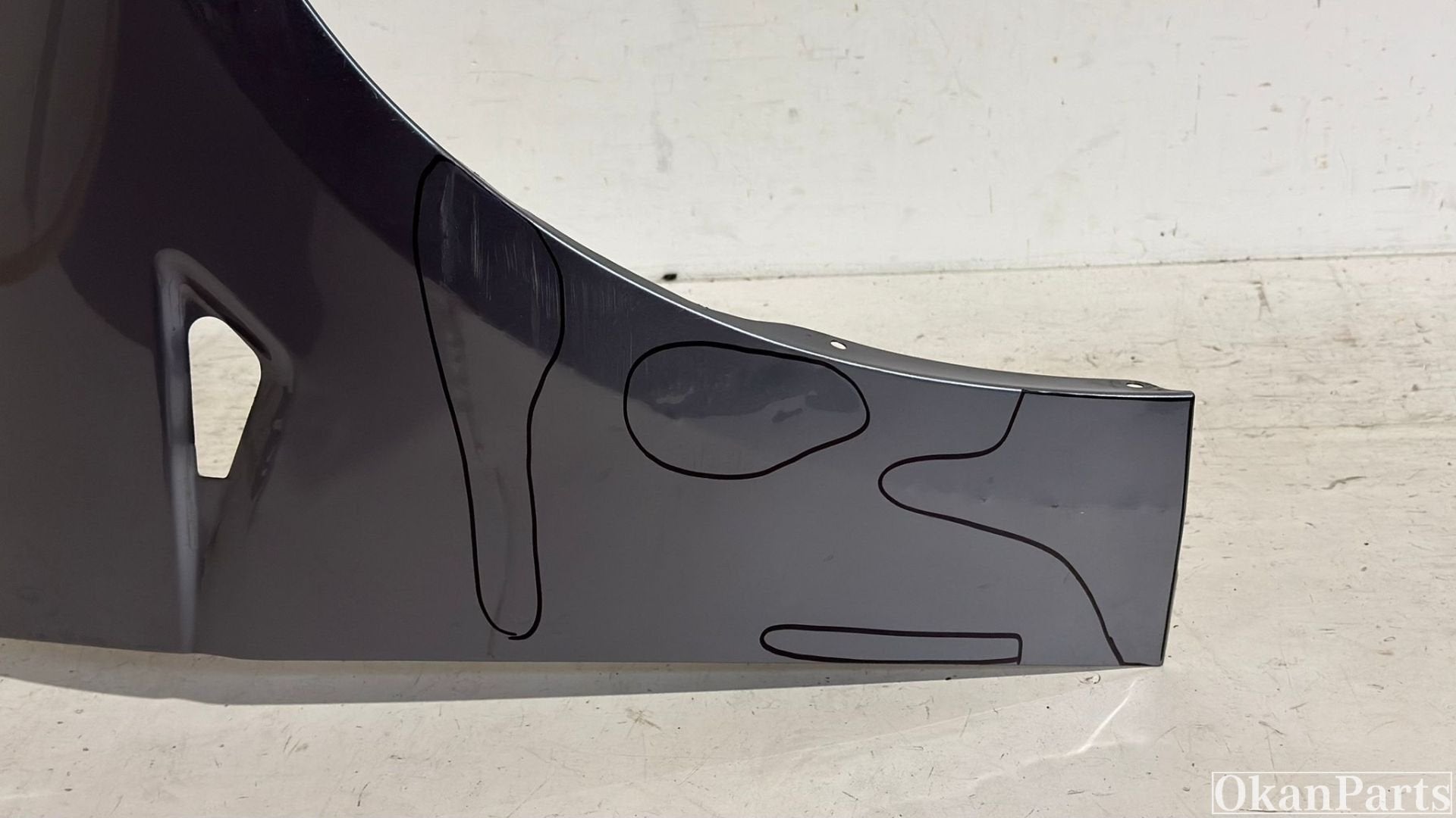 Tesla Model 3 Highland rechter zijscherm voorscherm rechts, Info@fabrikant.eu, Fabrikantstraat 1
1000 AA  Amsterdam, NL, Ophalen of Verzenden