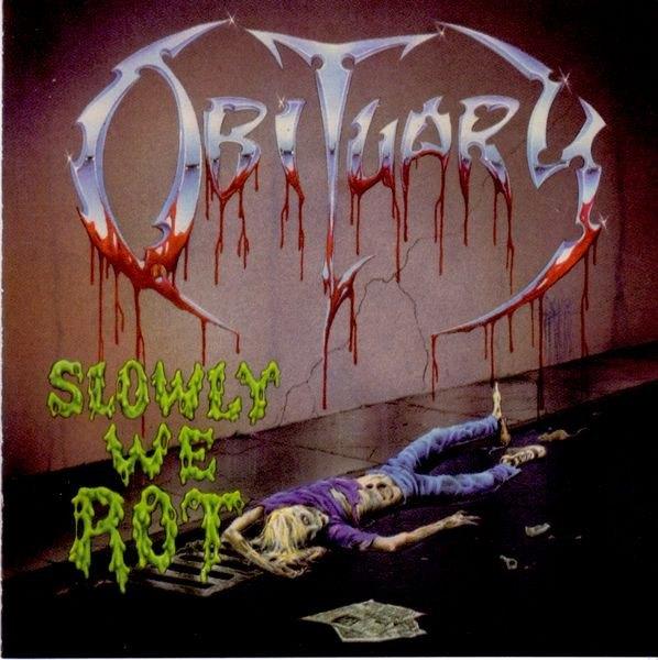 Obituary - Slowly We Rot - Roadrunner Records (collect item), Cd's en Dvd's, Ophalen of Verzenden, Gebruikt
