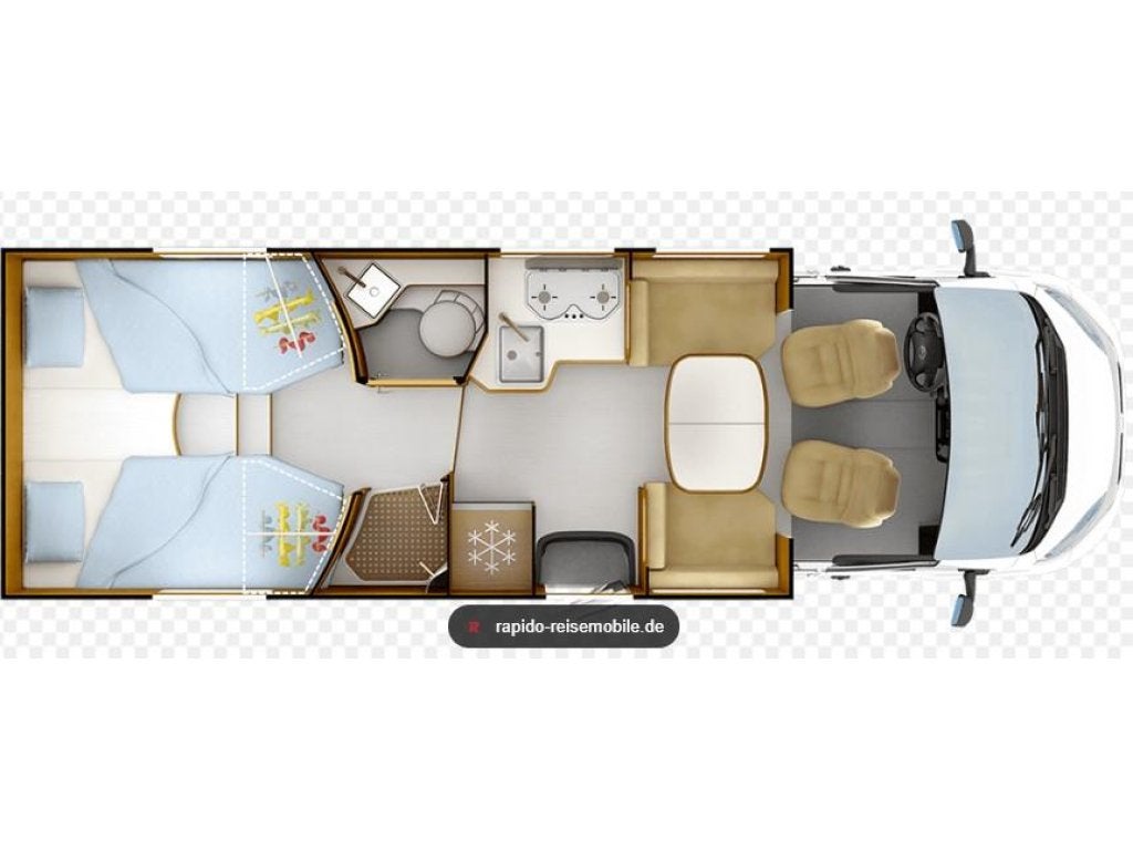 Rapido 666 F Lengte-, Hefbed, Automaat, Automaat, Fiat, Bedrijf, Diesel