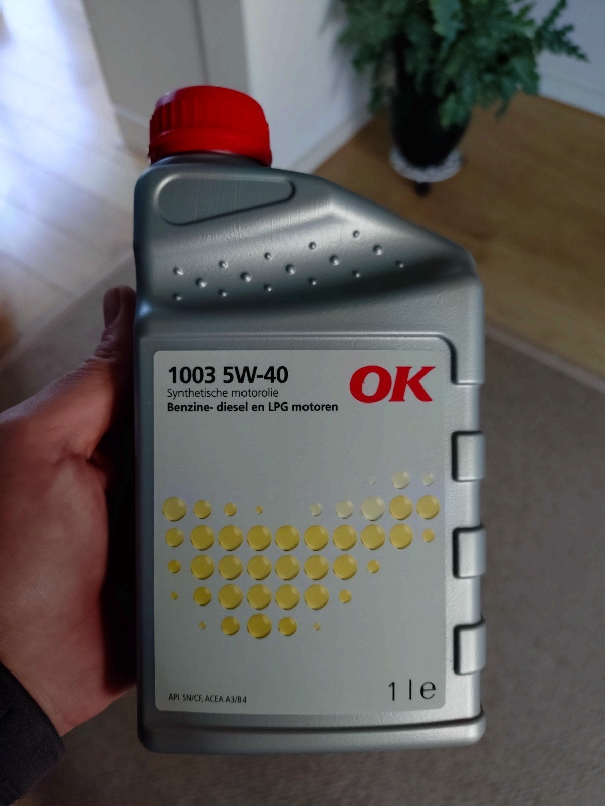OK 1003 5W-40 Synthetische Motorolie 1 Liter, Ophalen of Verzenden, Nieuw