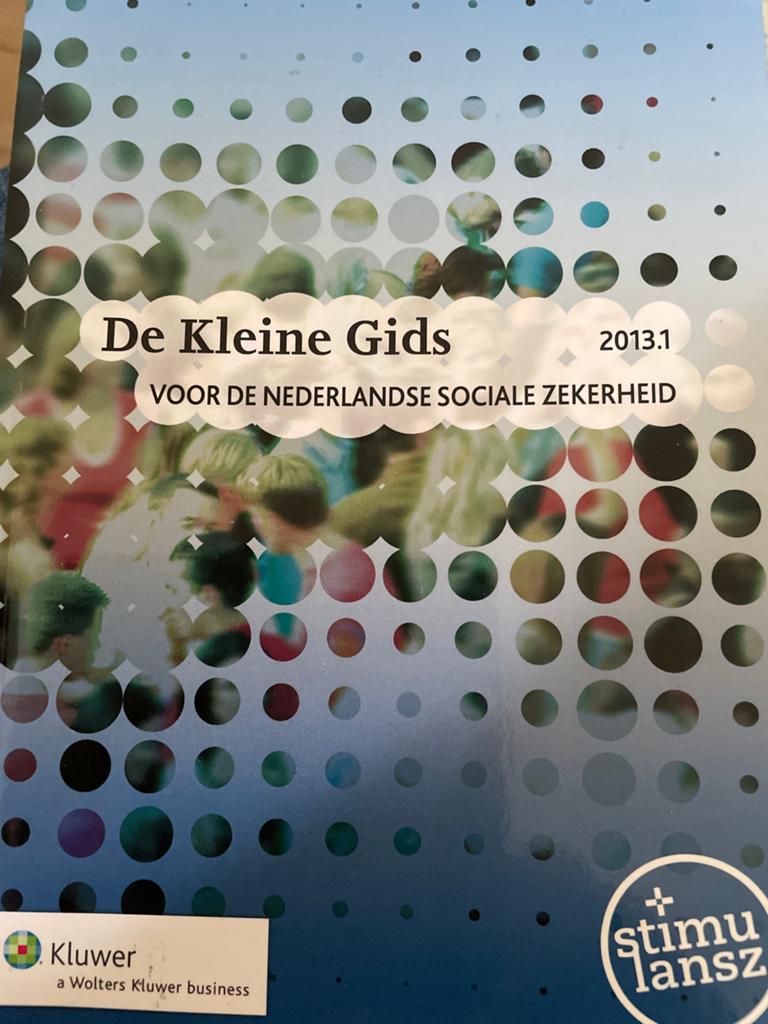 De Kleine Gids 2013.1 - Nederlandse Sociale Zekerheid, Ophalen of Verzenden, Gamma, Gelezen, HBO