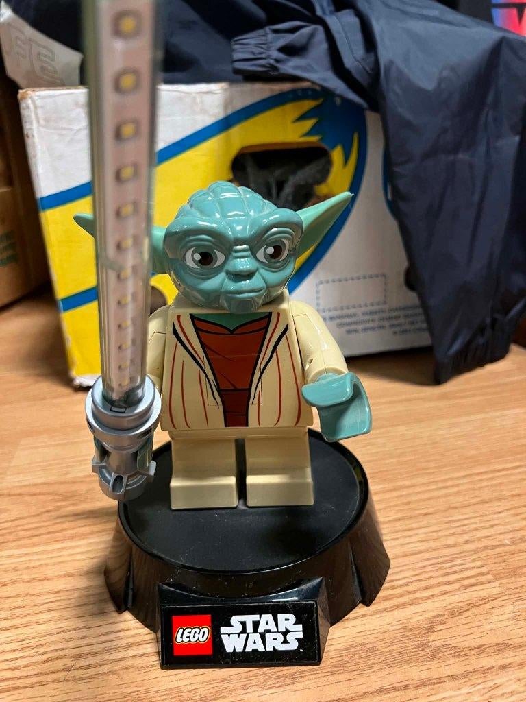 star wars lamp Yoda, Verzamelen, Star Wars, Zo goed als nieuw, Actiefiguurtje, Ophalen of Verzenden