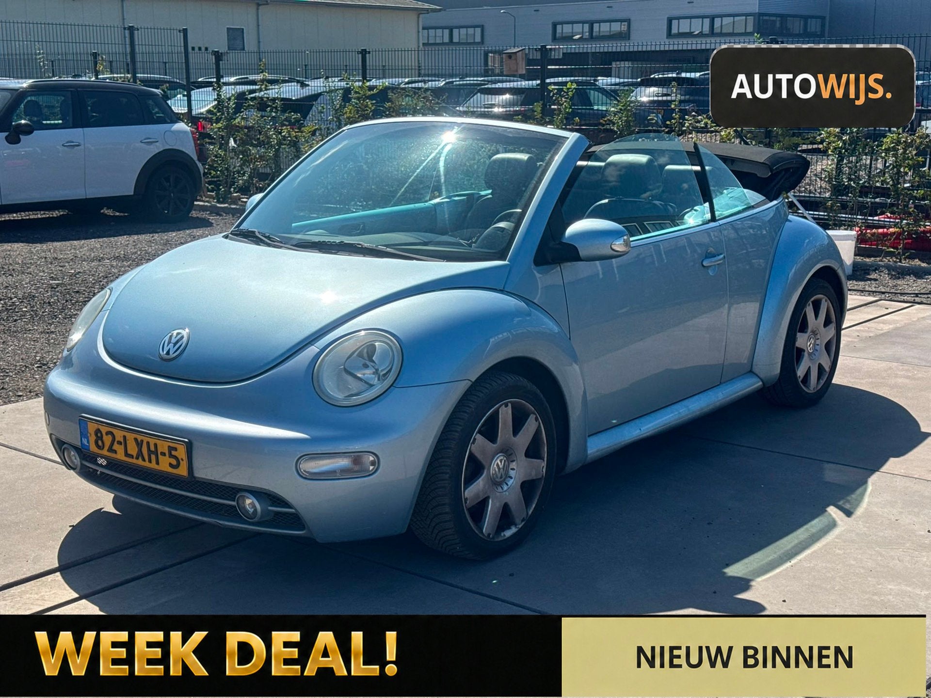 Volkswagen New Beetle Cabriolet 2.0 Highline|AUT|LEDER|INRUI, Gebruikt, 4 cilinders, 116 pk, Bedrijf