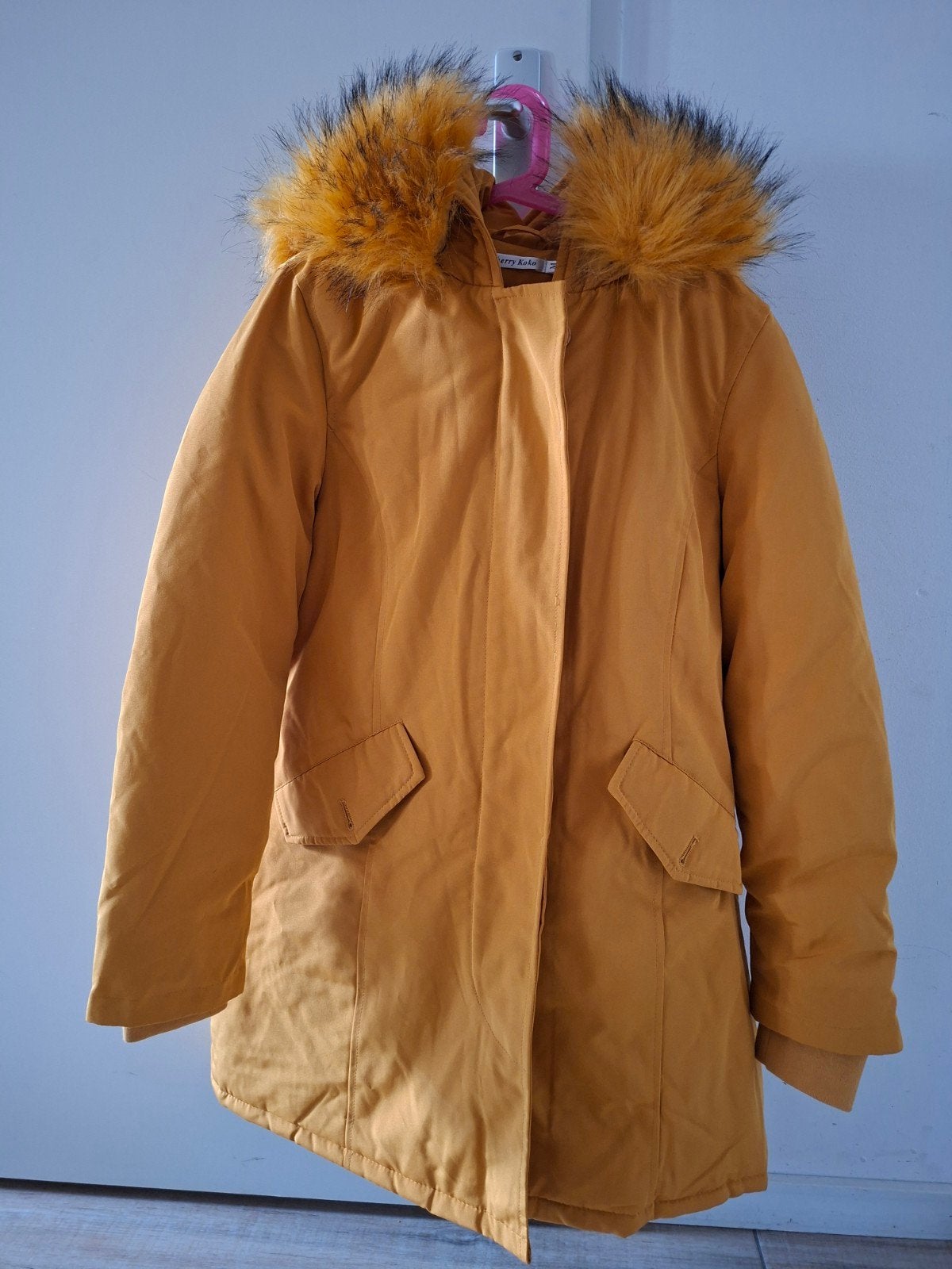 Winterjas dames, Kleding | Dames, Jassen | Winter, Ophalen of Verzenden, Nieuw, Geel