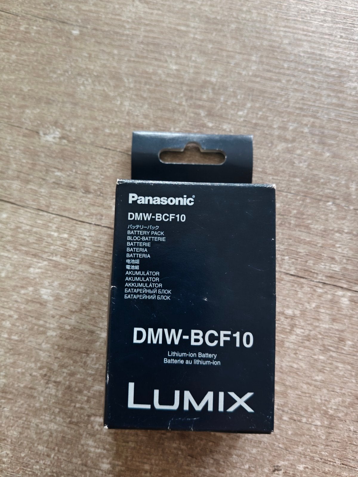 Panasonic DMW-BCF10 Lumix Batterij - Nieuw in doos, Nieuw, Panasonic, Panasonic, Batterij
