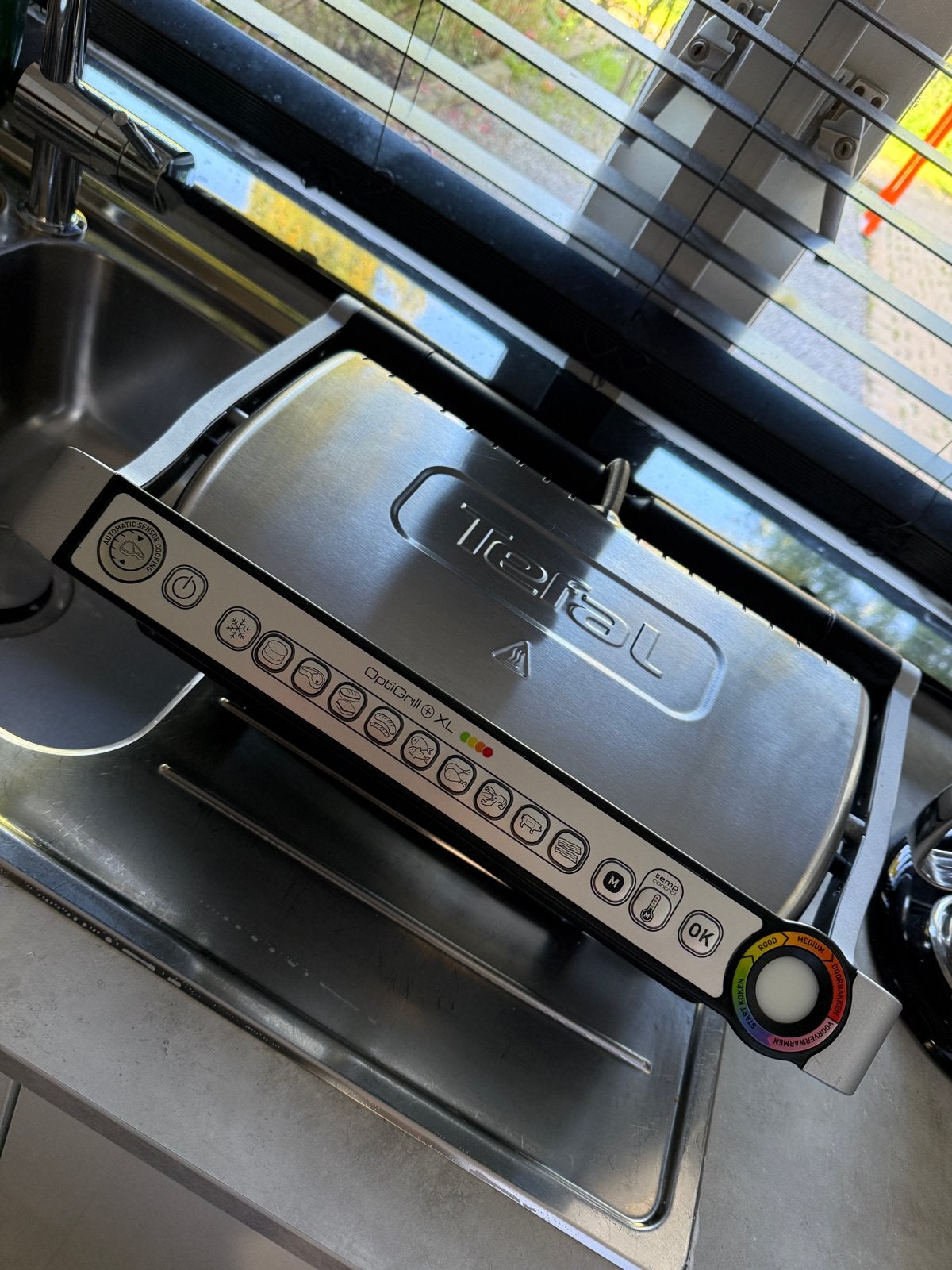 Tefal OptiGrill XL Contactgrill - Perfecte Grillresultaten, Ophalen, Gebruikt