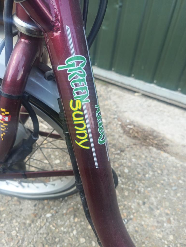 Green Sunny fiets met trommelrem, Fietsen en Brommers, Fietsen | Dames | Damesfietsen, Ophalen of Verzenden, Gebruikt, Trommelrem