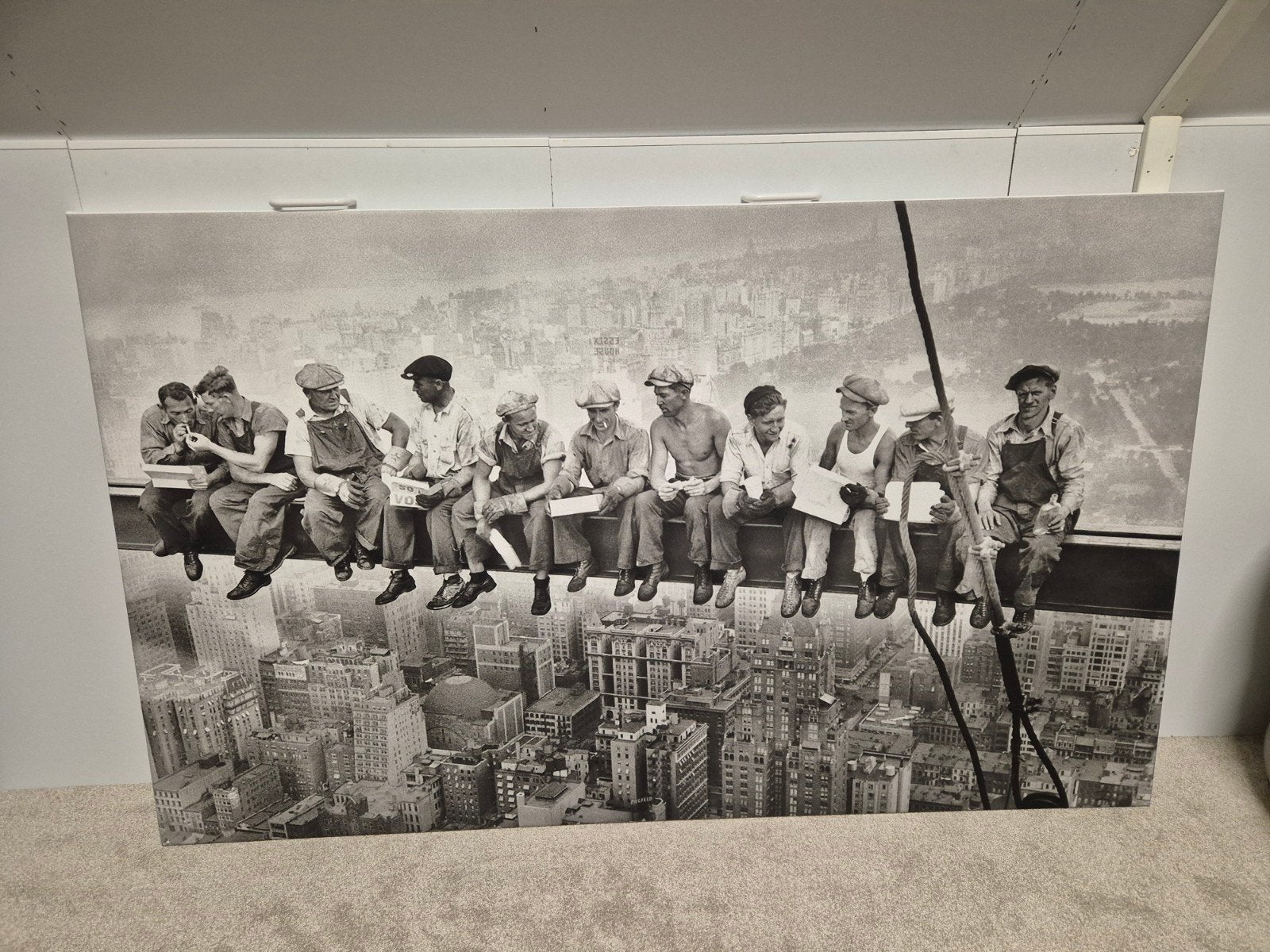 Canvasdoek met fotoprint (schilderij), Ophalen, Zo goed als nieuw, Schilderij