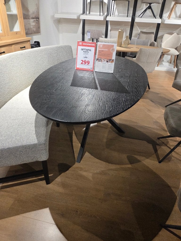 Eettafel North - NU IN PRIJS VERLAAGD, Huis en Inrichting, Ophalen, Gebruikt, 100 tot 150 cm, Eikenhout