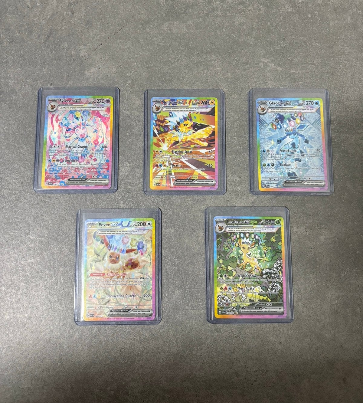 Pokemon Prismatic Evolutions Zeldzame Kaarten, Ophalen, Nieuw, Meerdere kaarten, Foil
