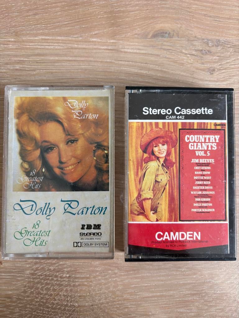Dolly Parton & Country Giants Vol. 5 Cassettebandjes, Cd's en Dvd's, Cassettebandjes, Gebruikt, 2 t/m 25 bandjes, Ophalen of Verzenden
