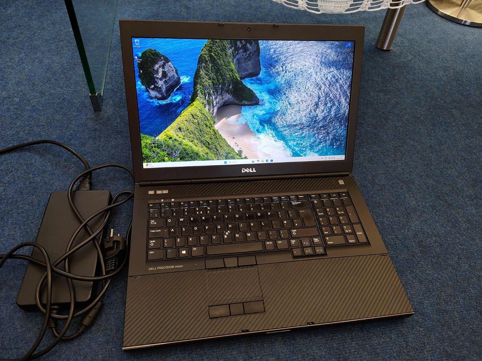 Dell Precision M6800 i7-4900MQ 16gb ram 238gb ssd, Gebruikt, Met videokaart, 2 tot 3 Ghz, Qwerty