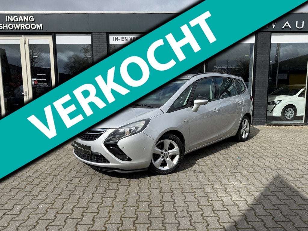 Opel ZAFIRA TOURER 1.4 Cosmo, Auto's, Opel, Euro 5, Stof, Zwart, 4 cilinders