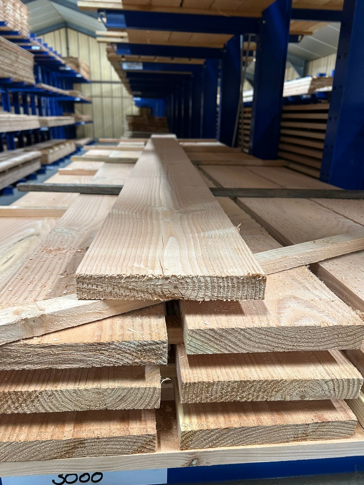 Douglas planken fijnbezaagd 30x200mm, Ophalen, Zo goed als nieuw, 250 cm of meer, Planken