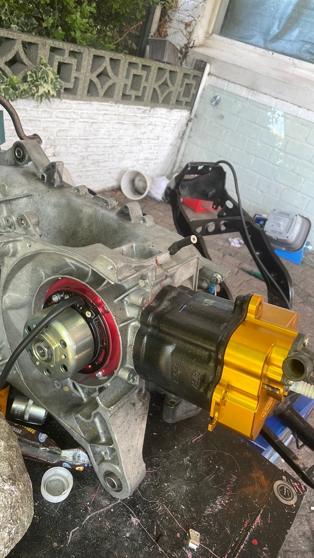 125cc runner M07 blok project, Ophalen of Verzenden, Gebruikt, Blok, Piaggio