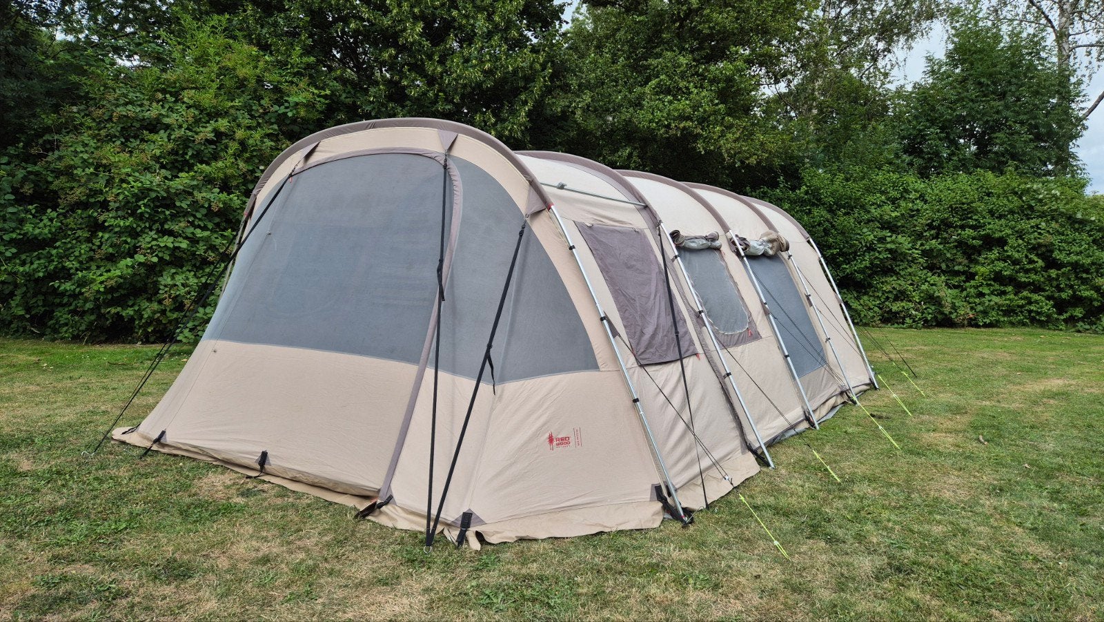 Redwood Outdoor Willow 480 tunneltent - 6 persoons, Ophalen, Gebruikt, Tot en met 6