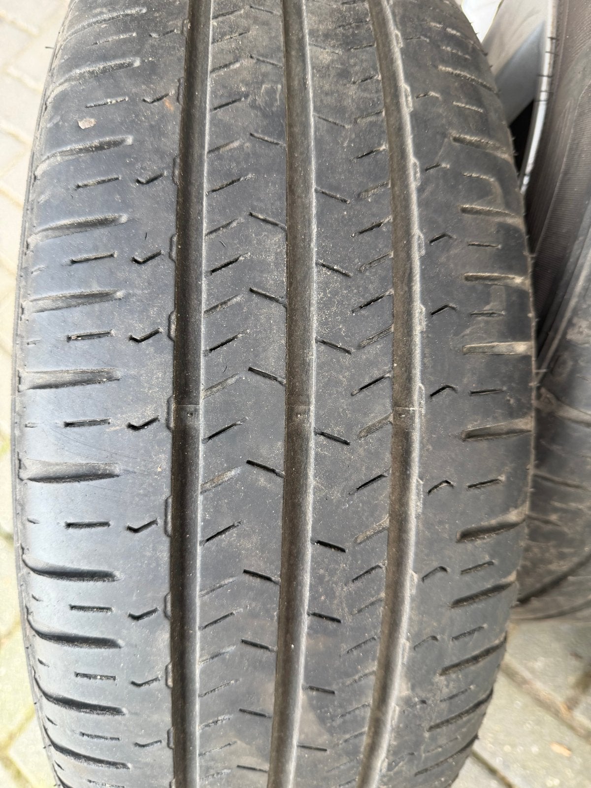 Set van 4 gebruikte Michelin Agilis / Roadian CT8 banden, Ophalen, 16 inch, Overige, Banden en Velgen