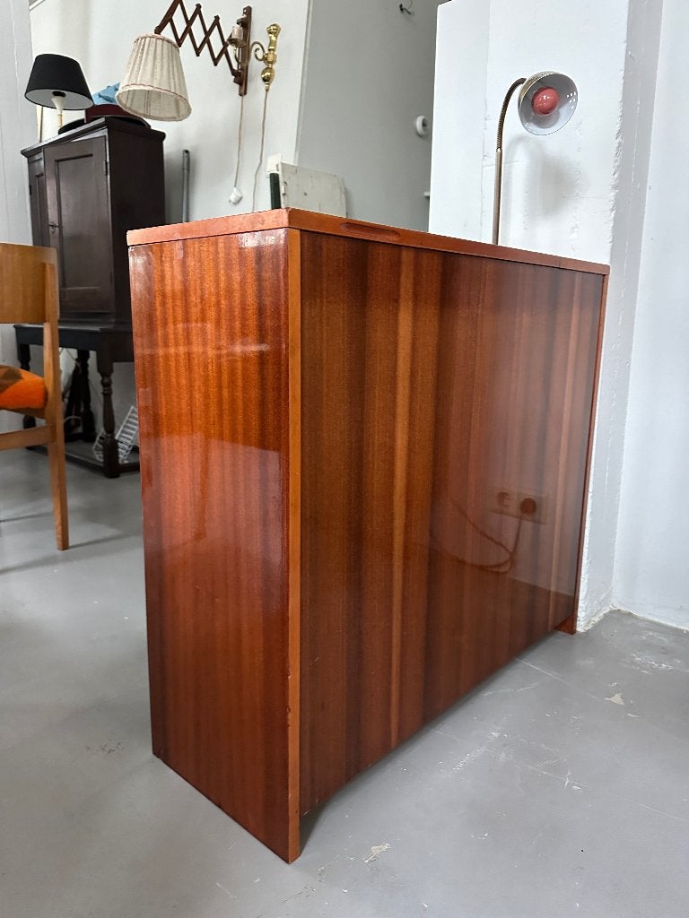 SALE: vintage design palissander klepkastje, midcentury kast