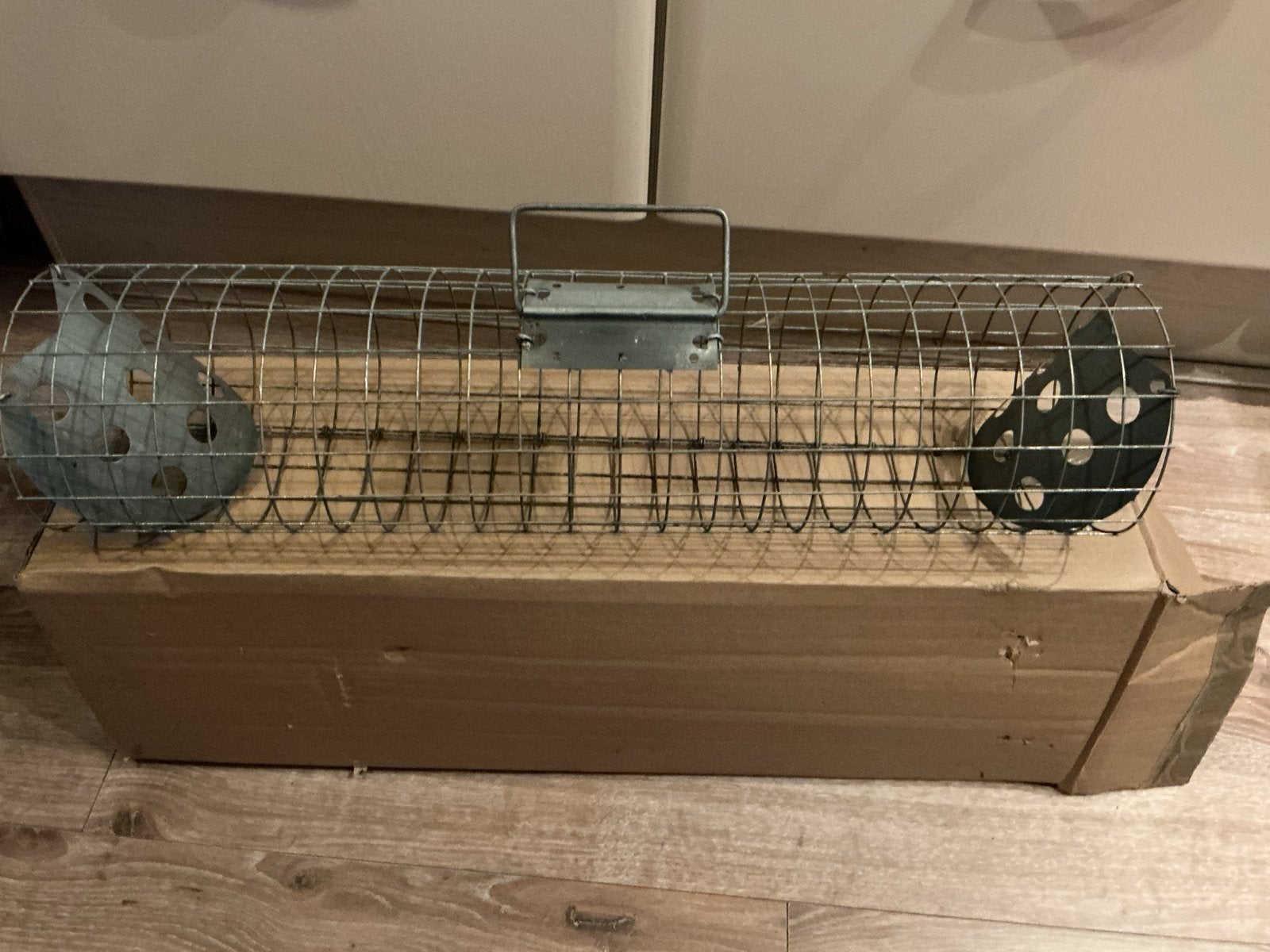 Vangkooi voor in de dakgoot, Minder dan 60 cm, Kooi, Gebruikt, Minder dan 75 cm
