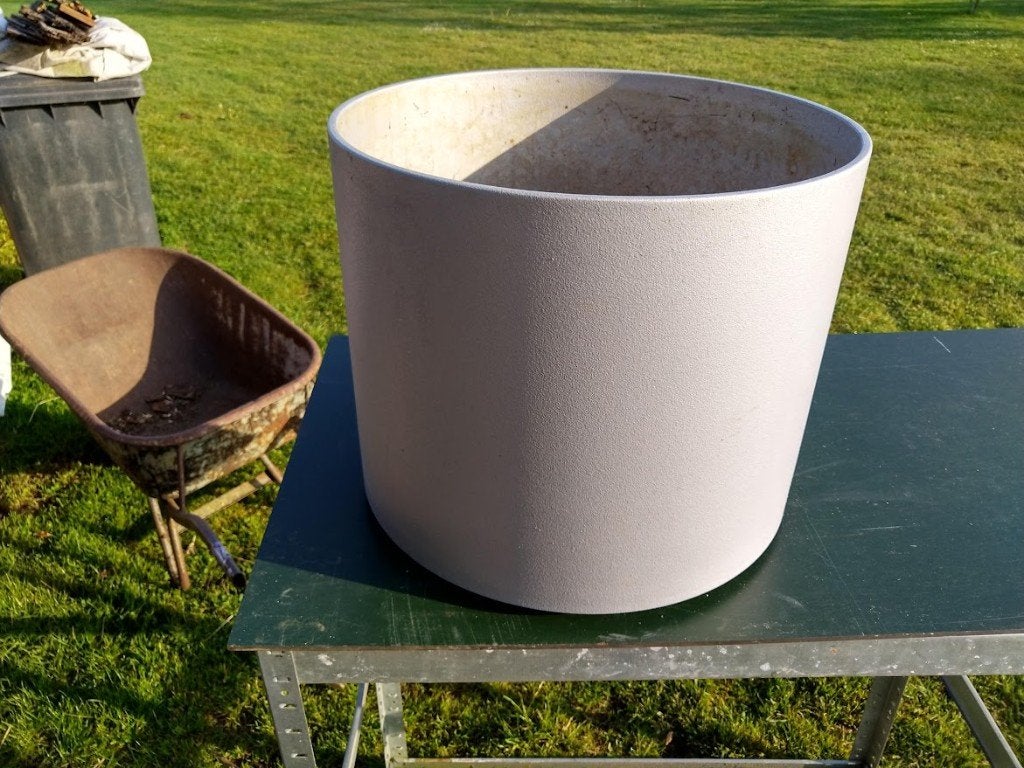 Bloembakken bloembak verrijdbare bloembakken, Ophalen, Gebruikt, Rond, Kunststof