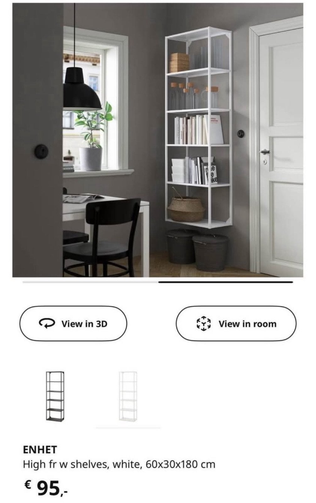 IKEA Enhet Shelf Unit, Huis en Inrichting, Ophalen, Zo goed als nieuw