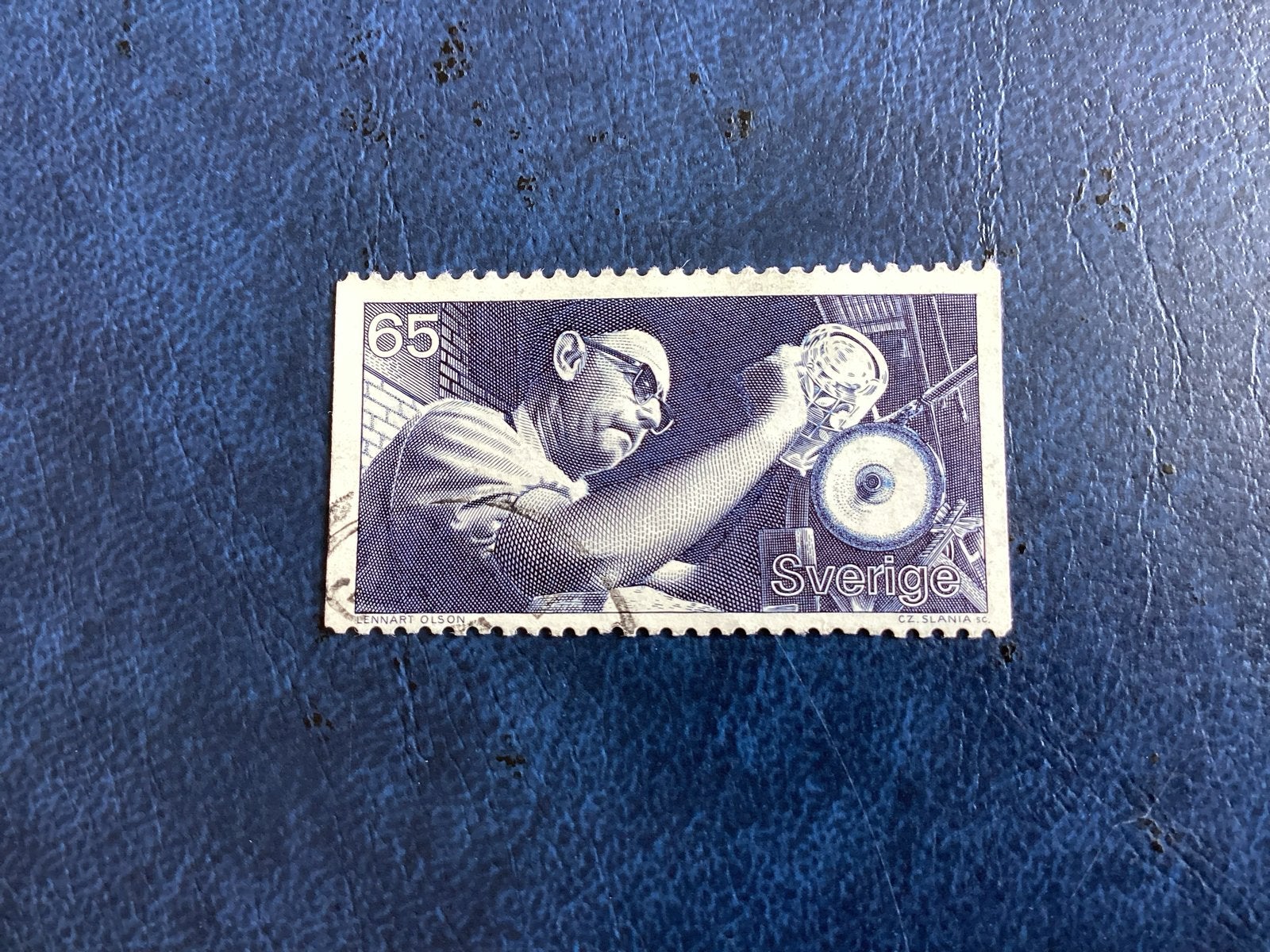 Zweden 1972-Mi.747- 65: Glasblazer Ambacht, Ophalen of Verzenden, Zweden, Gestempeld