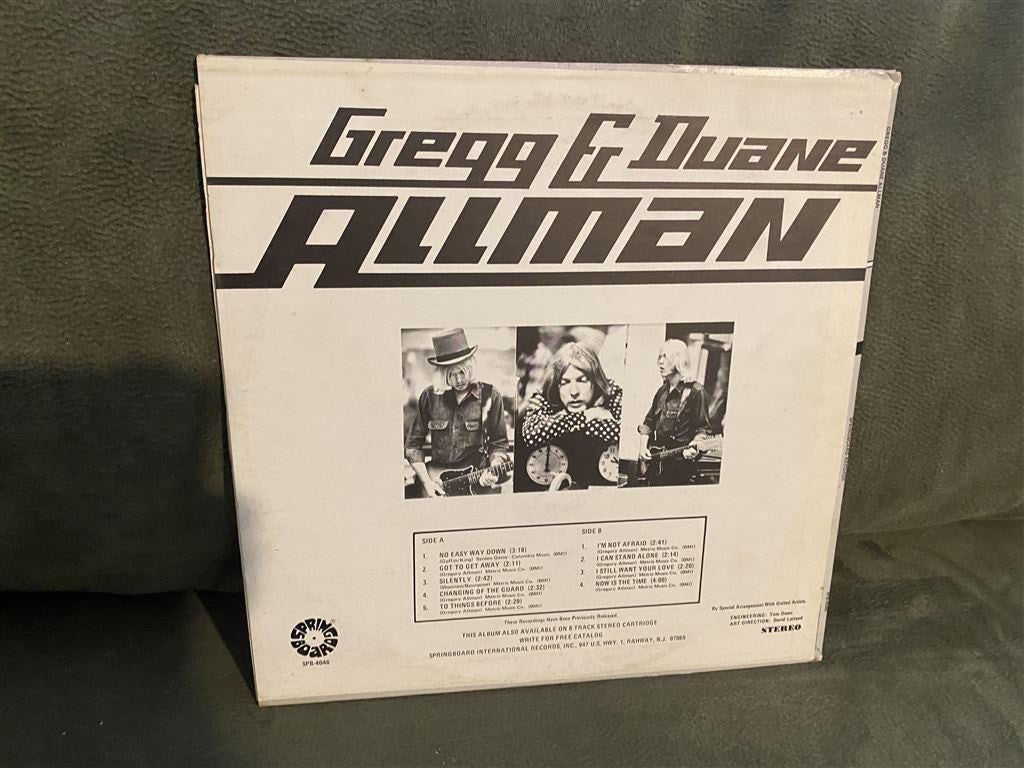 Gregg & Duane allman vinyl [771], Verzenden, Zo goed als nieuw, 12 inch, Poprock