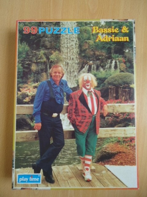 Bassie en Adriaan puzzel, bij boom, 99 stukjes, Playtime, Ophalen of Verzenden, Overige typen
