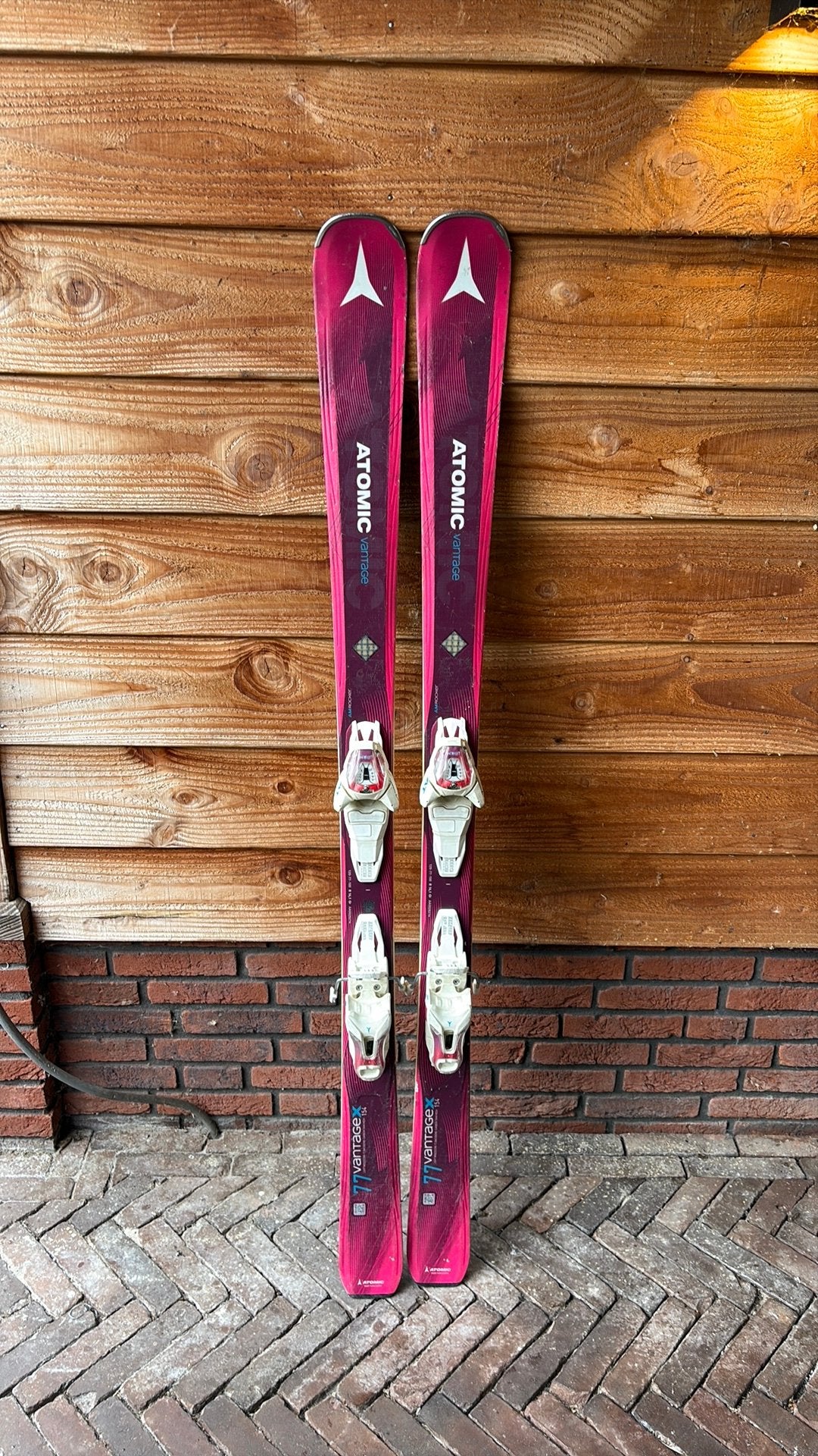 Atomic Vantage X 77 Damesski’s – 154 cm – Gewaxt & Geslepen, 140 tot 160 cm, Gebruikt, Ophalen of Verzenden, Atomic
