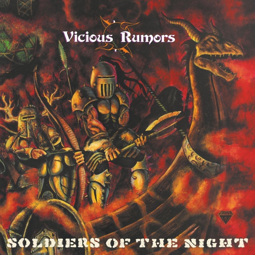 VICIOUS RUMORS - Soldiers Of The Night (Black Vinyl), Verzenden, Nieuw in verpakking