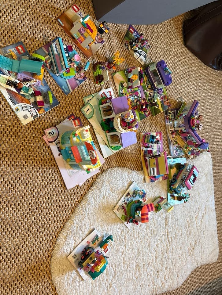 Grote partij LEGO Friends en 1 Disney Frozen, Ophalen of Verzenden, Gebruikt, Overige merken