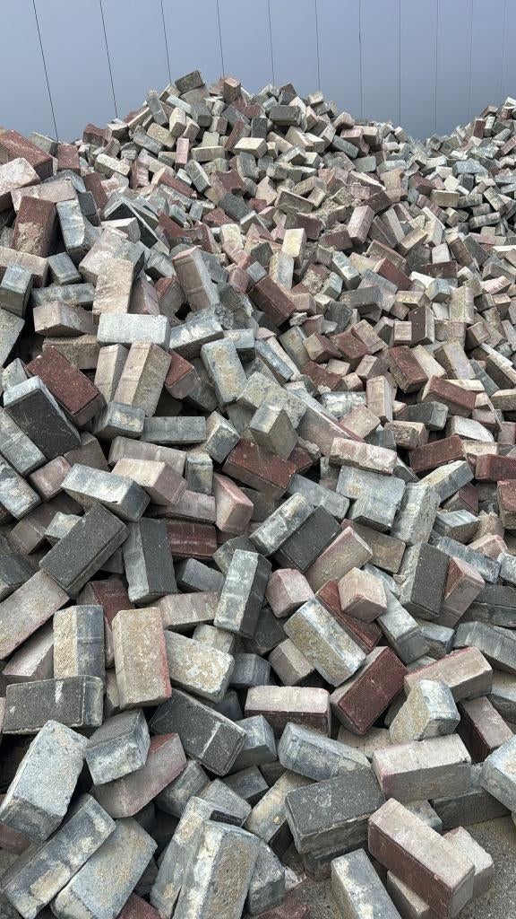 zeer nette klinkers, betonklinkers, bkk, bss, Gebruikt, Klinkers, Ophalen of Verzenden, 10 m² of meer