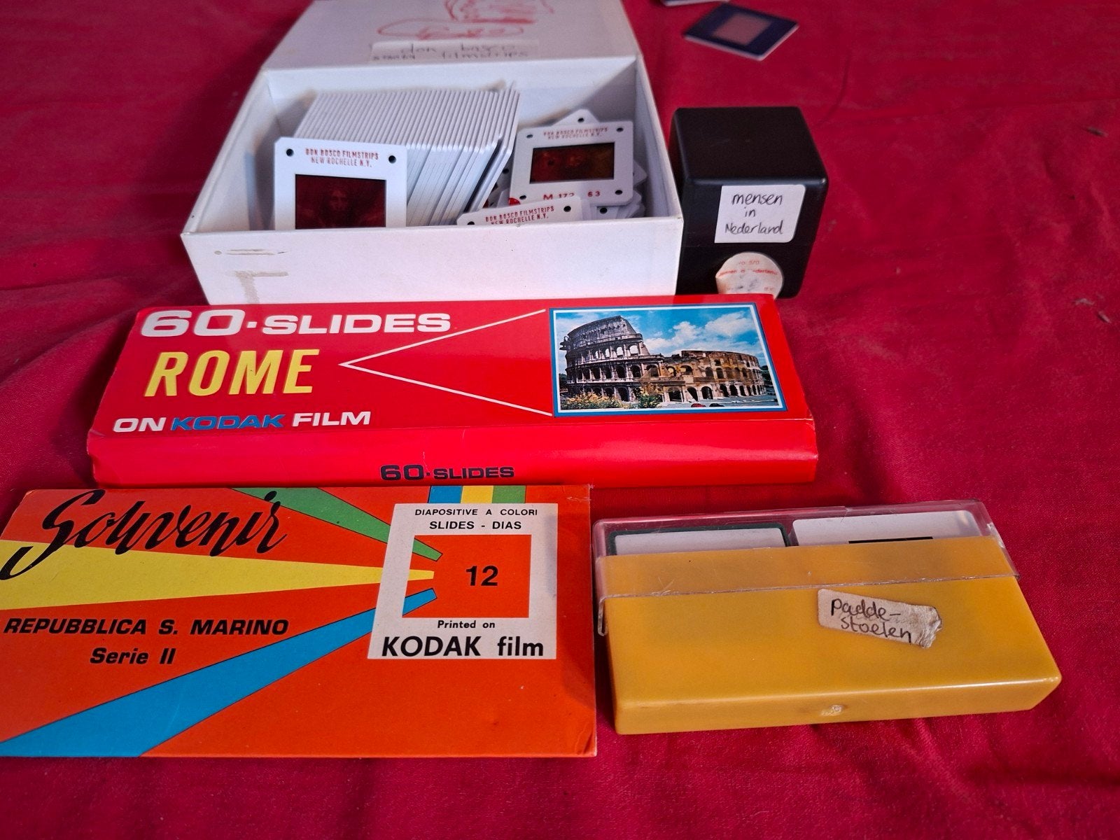Oude dia series. Souvenir. Don Bosco filmstrips., Ophalen of Verzenden, 1960 tot 1980