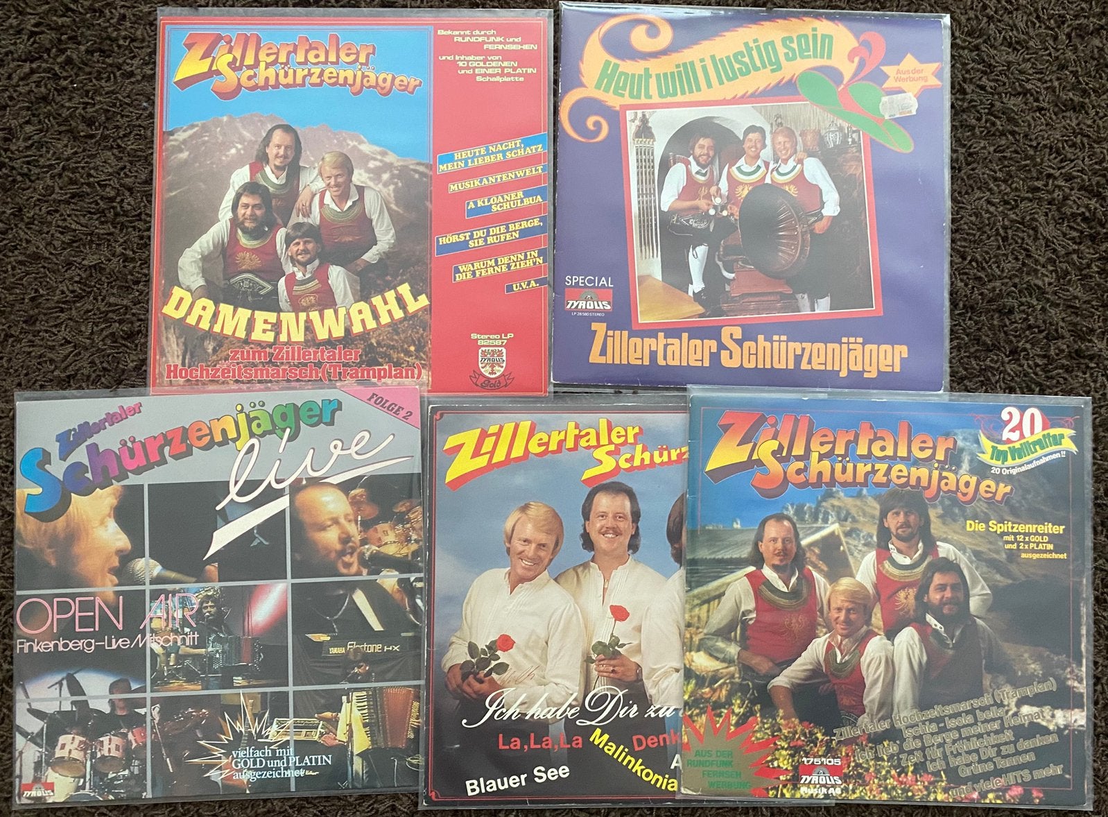 LP’s voor 10€ per stuk , LP, Cd's en Dvd's, Vinyl | Nederlandstalig, Ophalen of Verzenden, Gebruikt, 12 inch, Levenslied of Smartlap