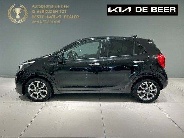 KIA Picanto 1.0 DPi AMT 67pk 4-zits DynamicPlusLine, Automaat, Stof, Gebruikt, 4 stoelen