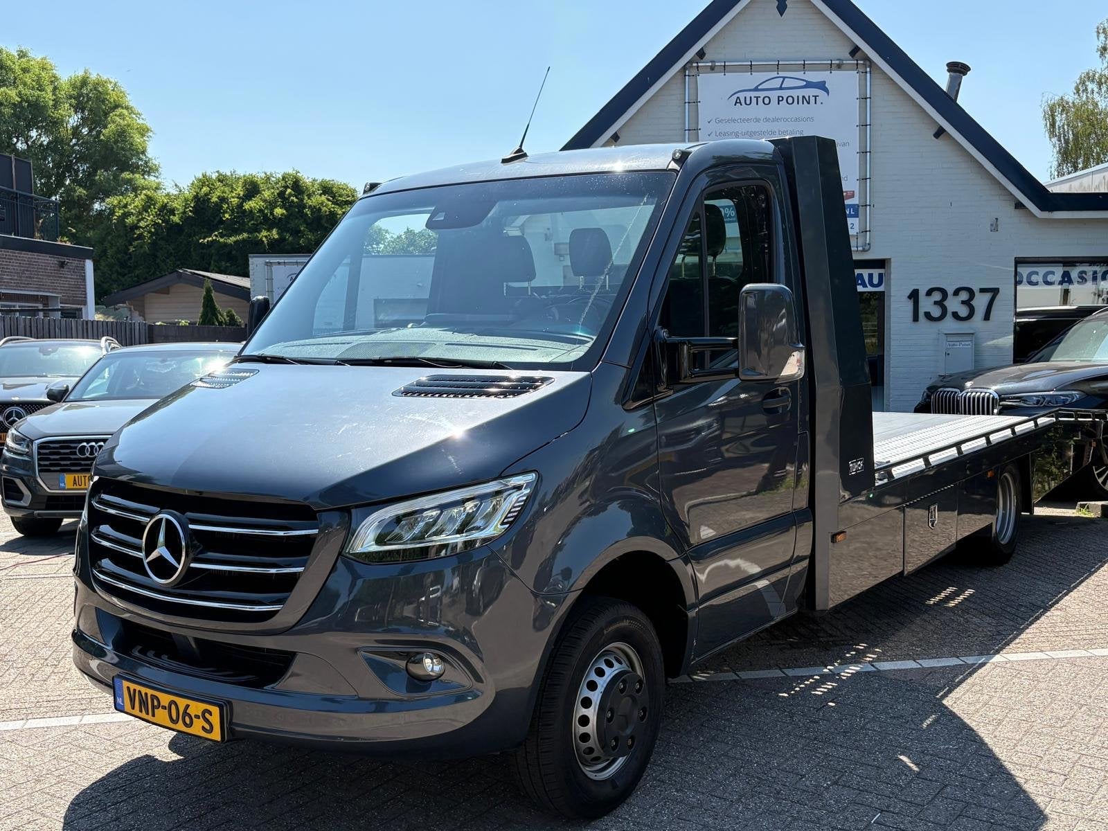 Mercedes-Benz Sprinter 3.0 V6 OPRIJWAGEN/TIJHOF LEER/LUCHTVE, Automaat, Achterwielaandrijving, Gebruikt, 2987 cc