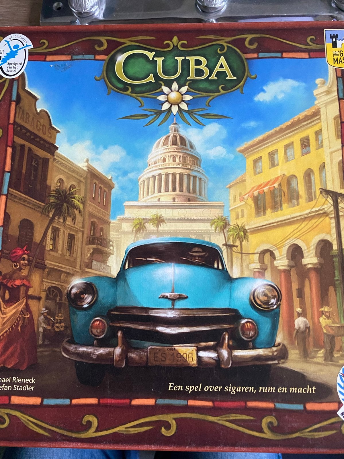 Cuba bordspel - Strategisch spel over sigaren, rum en macht, Drie of vier spelers, Ophalen of Verzenden, Zo goed als nieuw