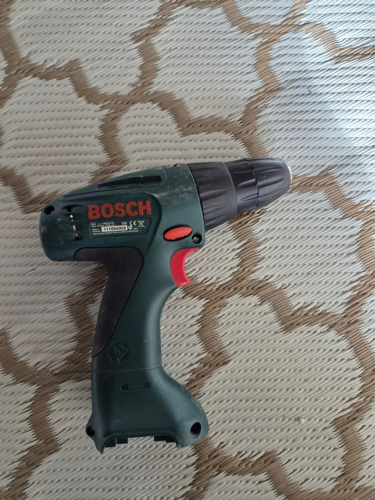 Bosch Boormachine zonder accu, Ophalen of Verzenden, Gebruikt, Boormachine