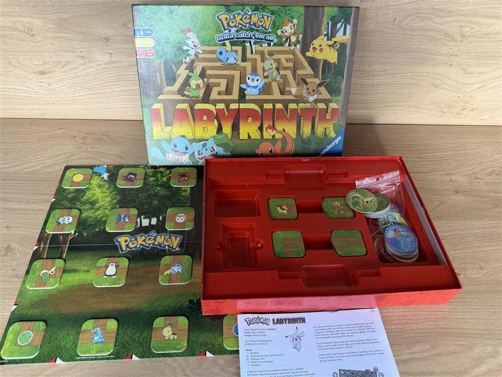 Pokemon Labyrinth - doolhof - S7175, Ophalen of Verzenden, Zo goed als nieuw