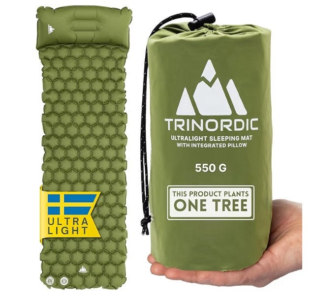 3x TRINORDIC Ultralichte Opblaasbare luchtbed, Caravans en Kamperen, Luchtbedden, Ophalen of Verzenden, Nieuw, 1-persoons