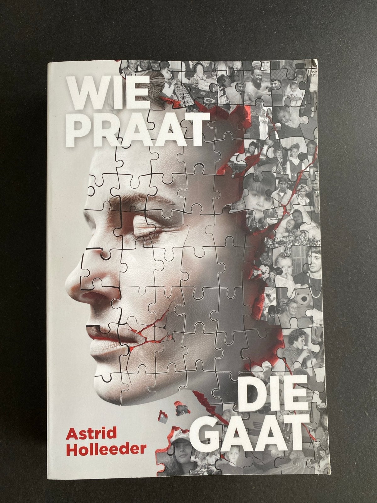 Wie praat die gaat - Astrid Holleeder, Ophalen of Verzenden, Zo goed als nieuw, Nederland