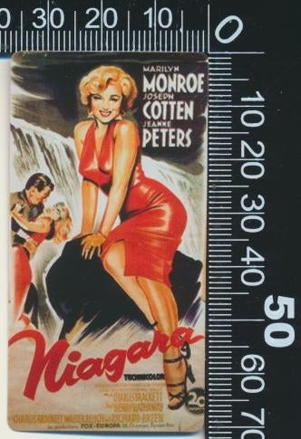 Sticker: Niagara, Ophalen of Verzenden, Zo goed als nieuw, Film, Tv of Omroep