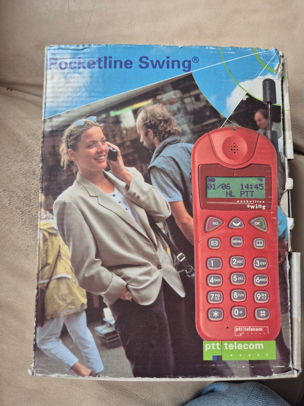 Pocketline Swing PTT Telecom - Inclusief doos en oplader, Ophalen, Gebruikt, Geen camera, Klassiek of Candybar