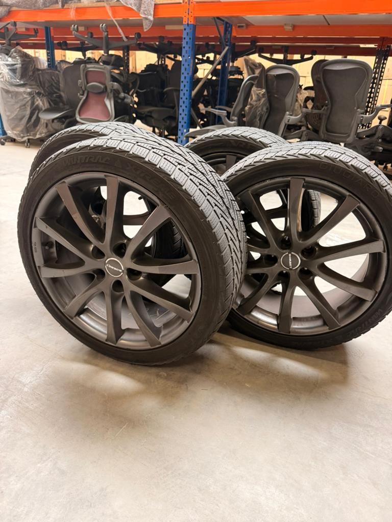 Borbet 18 inch winterset – 235/40 R18 – goed profiel, Ophalen