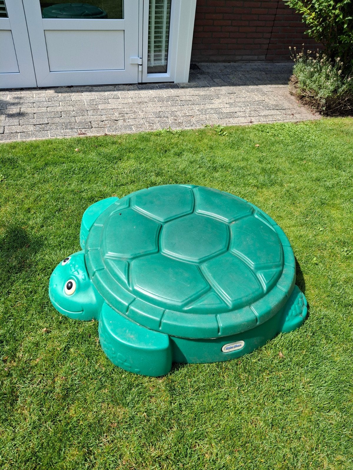 little tikes zandschildpad, Ophalen