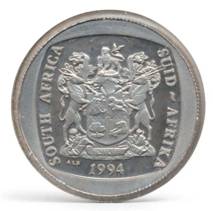 Zuid-Afrika 5 Rand 1994 Inauguratie van Nelson Mandela