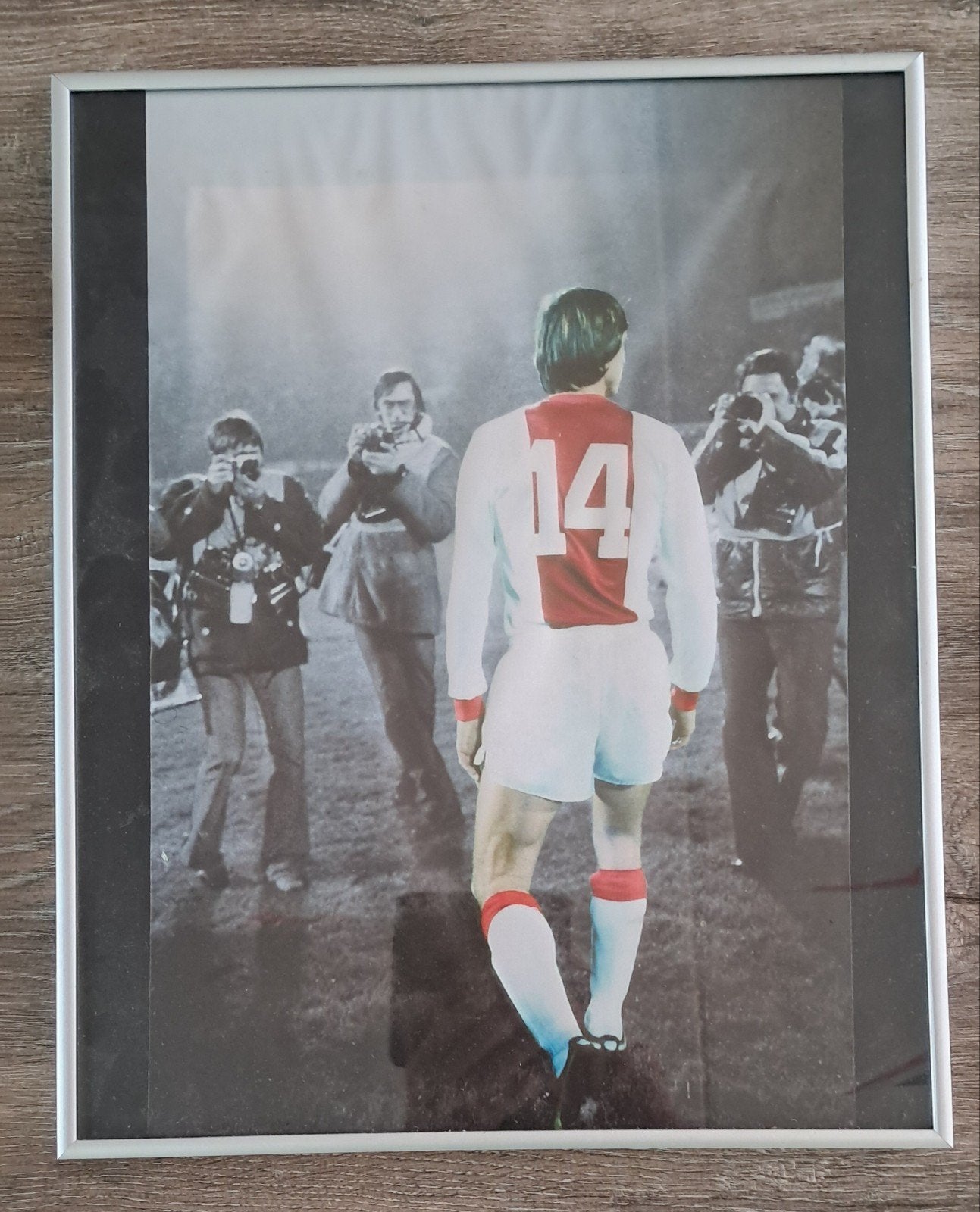 Poster Johan Cruijff, Verzamelen, Ophalen of Verzenden, Zo goed als nieuw, Ajax, Poster, Plaatje of Sticker