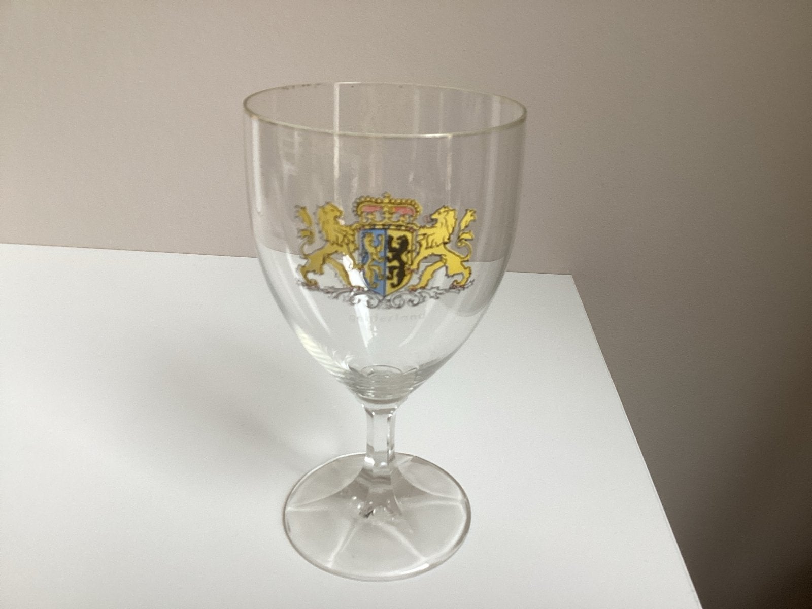 Gelderland wapen glas, Ophalen of Verzenden